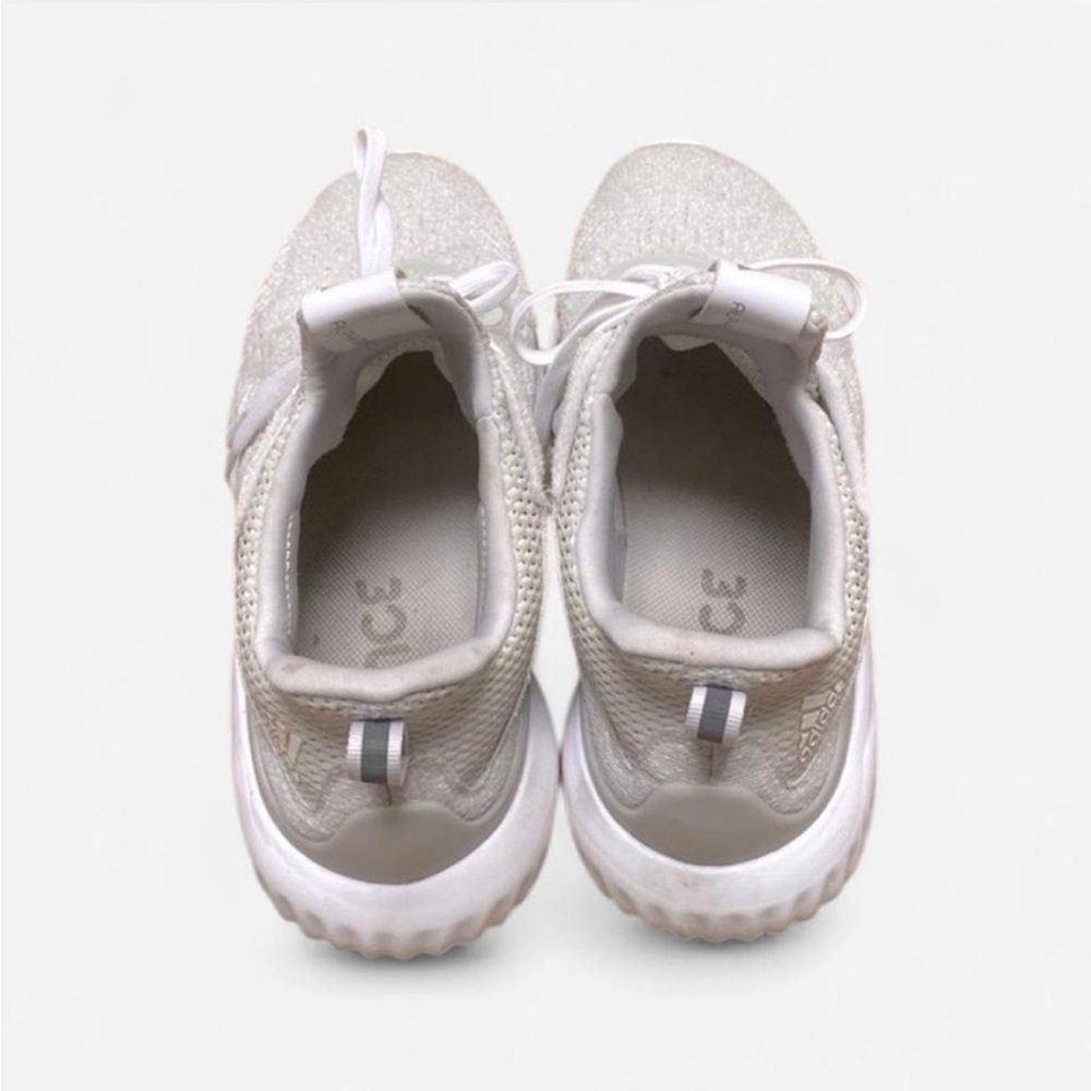 🌲 Adidas Alpha Bounce Off White Sneakers Cushion Sole 9.5 - Picture 6 of 9